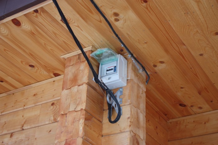Электропроводка в деревянном доме: правила укладки, схемы, фото